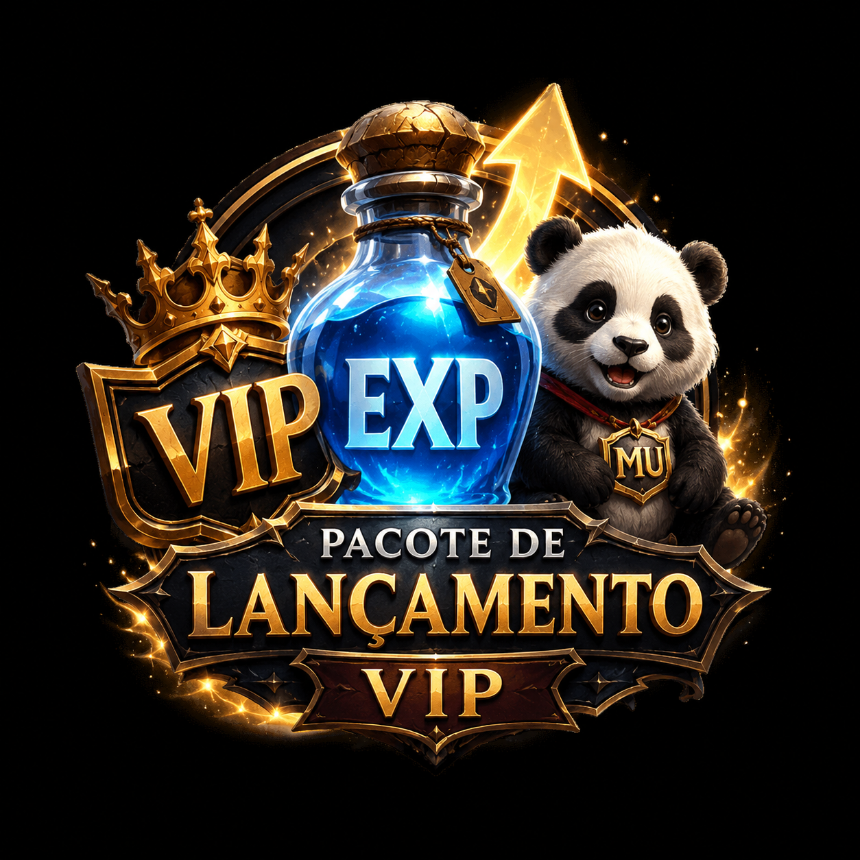 VIP + FULL BUFF EXP + PET PANDA+ RING OPANDA (7Dias)'
